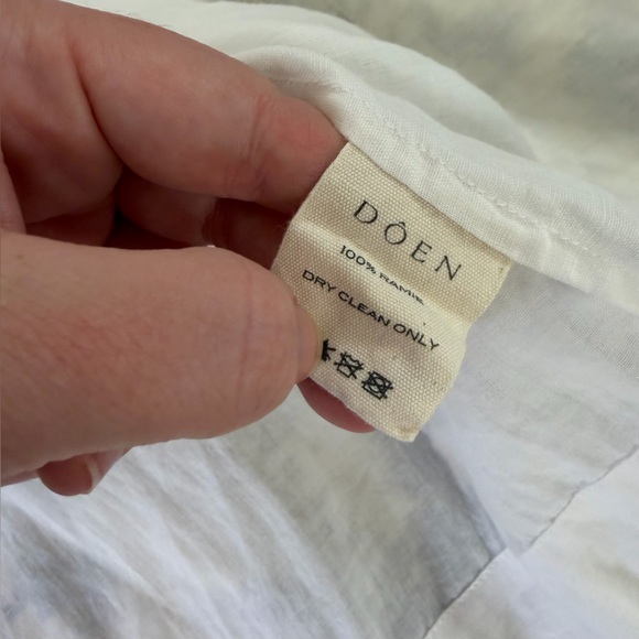 Doen Dress Womens XS Sarria White Puff Sleeve - Picture 4 of 10